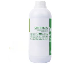 Оптимакс - концентрированное универсальное дезинфицирующее средство с моющим эффектом (1л) ИНТЕРСЭН-плюс М+