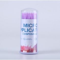 Микробраши для нанесения жидкостей и гелей одноразовые в КОЛБЕ Regular 2,5мм (100шт)