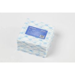 Салфетка 30*30 спанлейс голубой (пачка 100шт)  White line