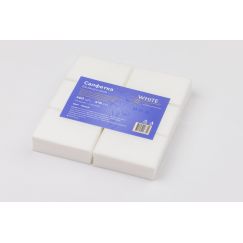 Салфетка  4х6 безворсовая маникюрная белый (пачка 400шт) White line