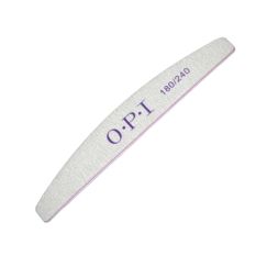 Пилка OPI полумесяц, износостойкая 180/240 (уп.25шт)