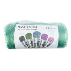 Фартук пласт. в рулоне (200шт) зелёный 60х76см Dental Formula