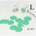Файлы Green Push UP диск L 100грит (50шт) Smart master