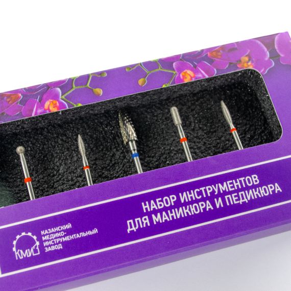 Набор начинающего мастера маникюра набор №1 (5фрез) КМИЗ