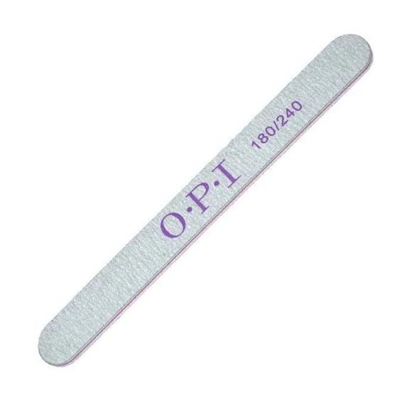 Пилка OPI прямая, износостойкая 180/240 (уп.25шт)
